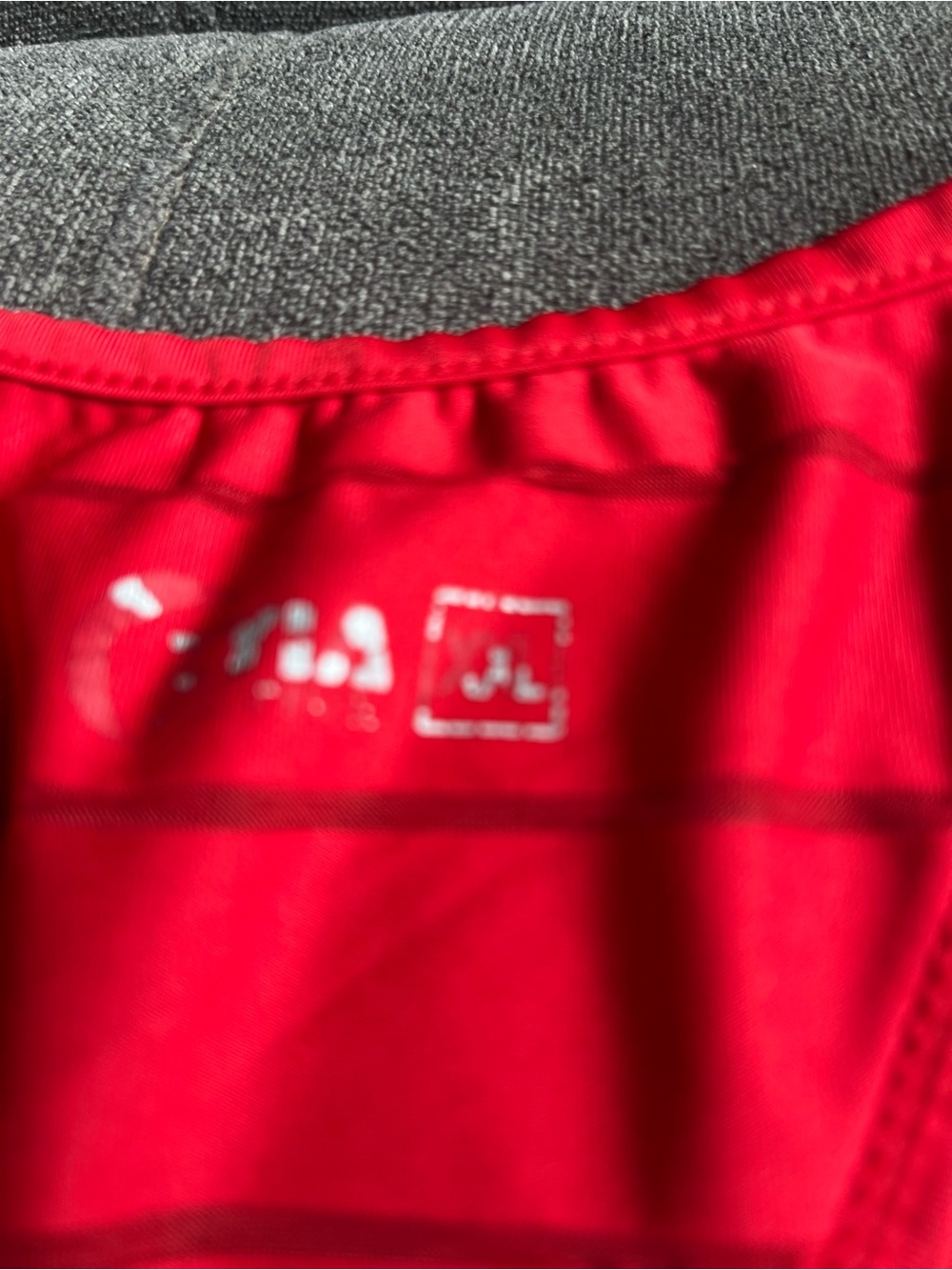 Women's Red Racerback Tank Top - Picture 2 of 3